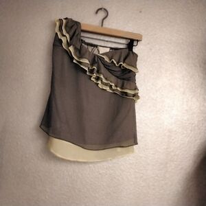 MM Couture Silk Top By MISS ME   Size S